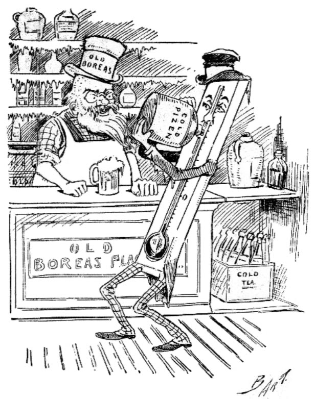 The Thermometer Takes Another Dip